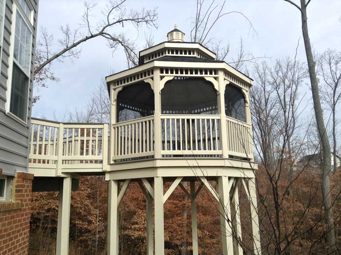 Culvert — Cream Gazebo in Woodbridge, VA