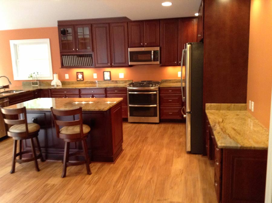 Hall — Beautifully designed kitchen in Woodbridge, VA