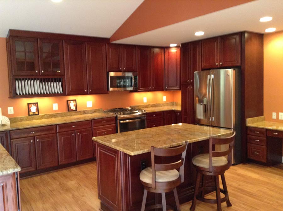 Alley — Beautifully designed kitchen left view in Woodbridge, VA