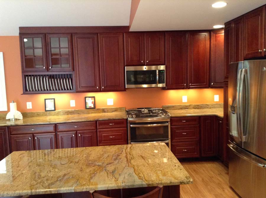 Entranceway — Close view of beautifully designed kitchen in Woodbridge, VA