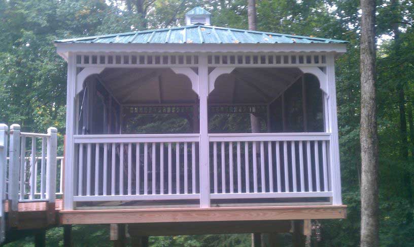 Finish — Designed Gazebo in Woodbridge, VA