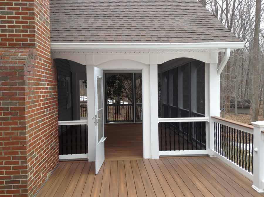 House Rendering — Wooden deck in Woodbridge, VA