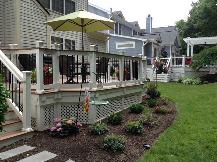 Kitchen — Garden in Front of Deck Patios in Woodbridge, VA