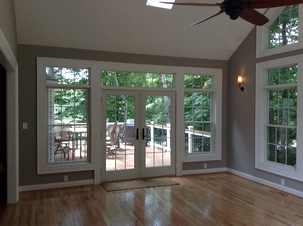 Siding — Clear windows and door in Woodbridge, VA