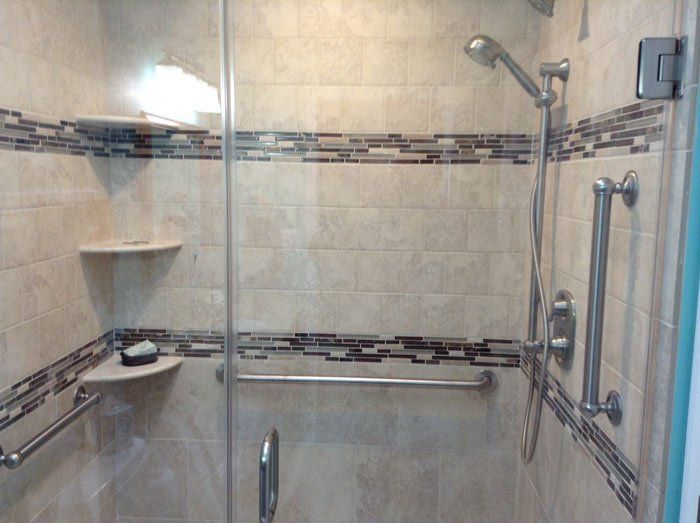 Casement Windows — Glassed Bathroom in Woodbridge, VA