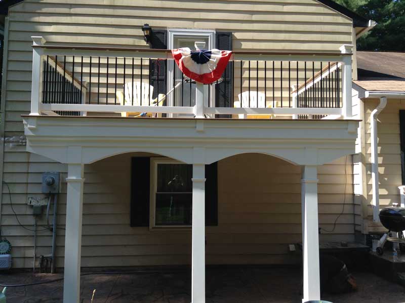 Patio — Backyard Deck in Woodbridge, VA