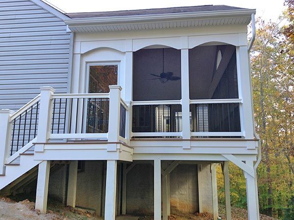 Kitchens — Designed deck in Woodbridge, VA