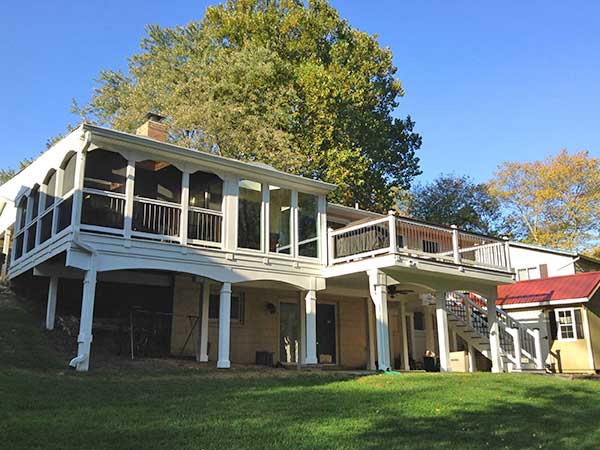 Home Contracting — Deck Patios Set A in Woodbridge, VA
