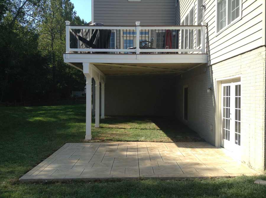 Deck — Deck in the house in Woodbridge, VA