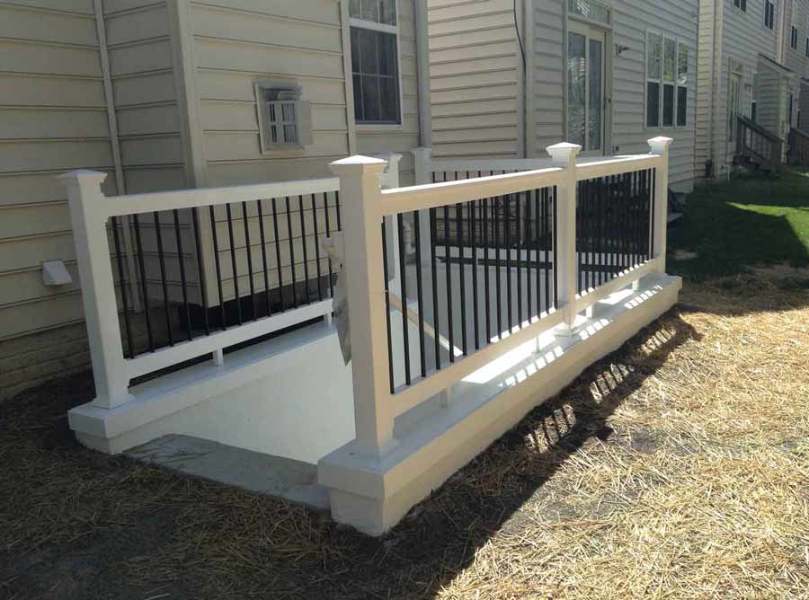 Finished Basement — Stair to basement in Woodbridge, VA