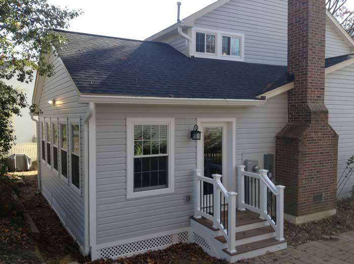 Remodeling — House with clear windows in Woodbridge, VA