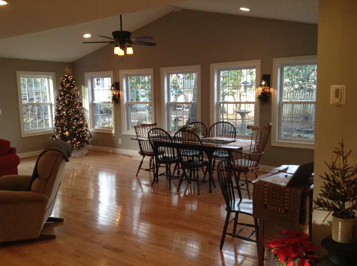 Basements — House with christmas tree in Woodbridge, VA