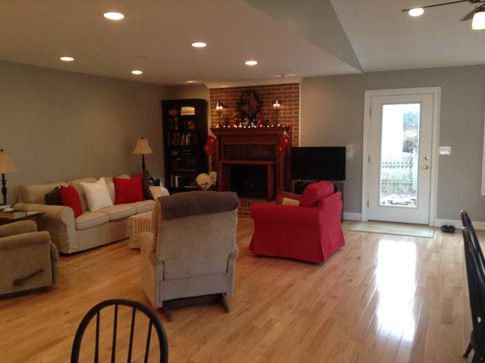 Custom — Living room in Woodbridge, VA