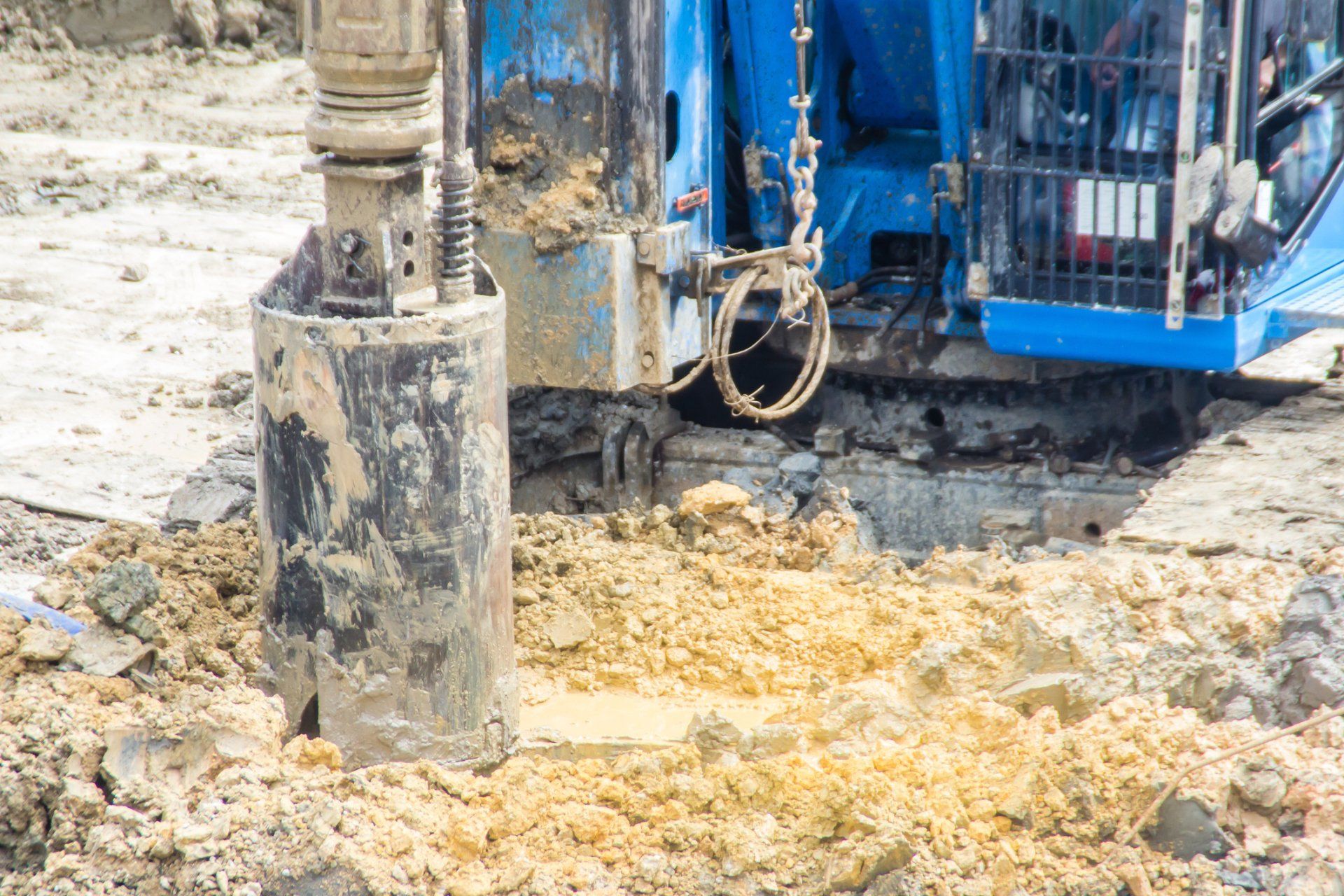 Hydraulic Drilling Machine — Richmond, VA — Dowdy’s Well & Septic Service