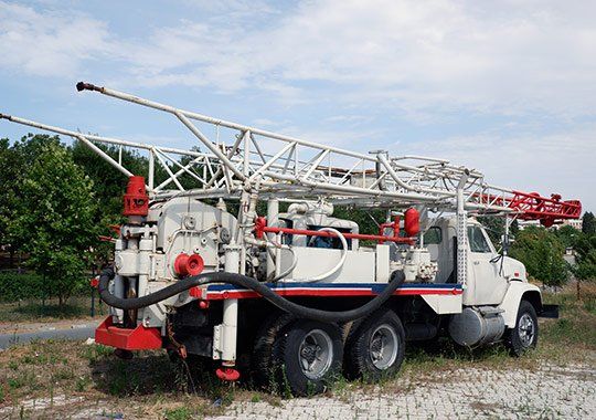 Well Drilling Truck — Richmond, VA — Dowdy’s Well & Septic Service