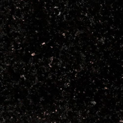 A close up of a black granite counter top.