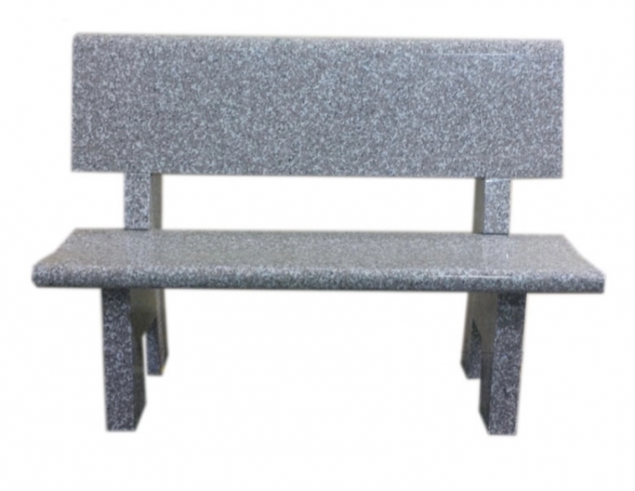 A red chair with an american flag draped over it