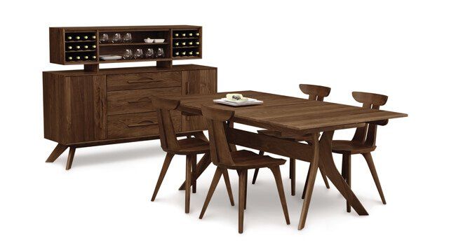 Audrey Dining in Walnut