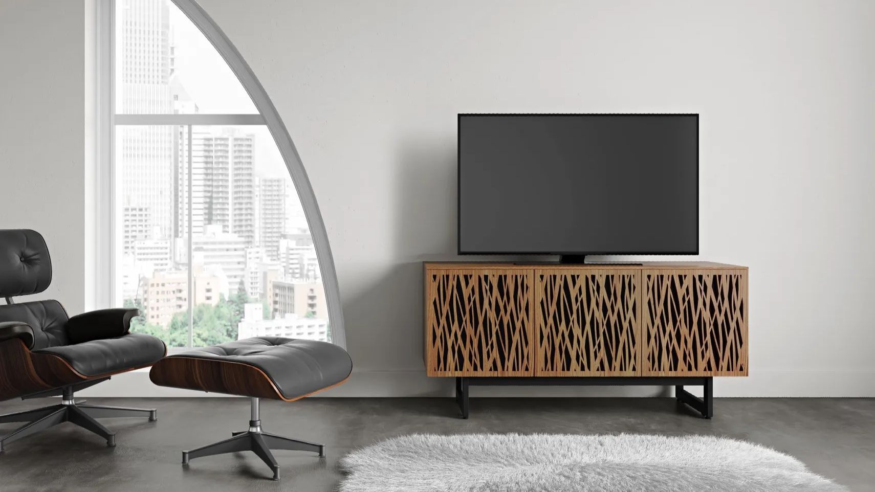 Elements 8777-ME Media Cabinet & TV Console | BDI Furniture