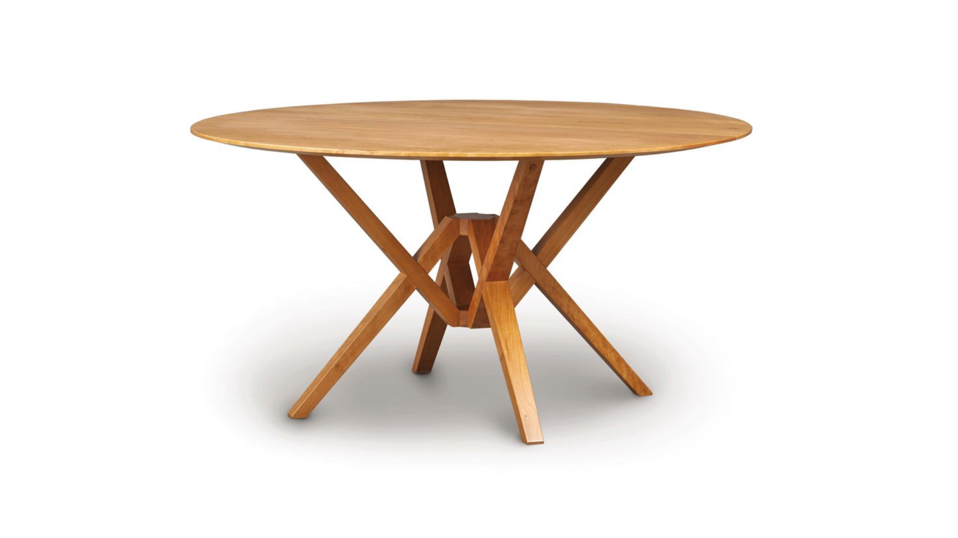 Exeter fixed Dining table In Cherry