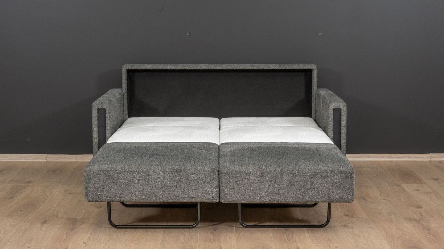 Mia Queen Sleeper Sofa open Fjords Furniture