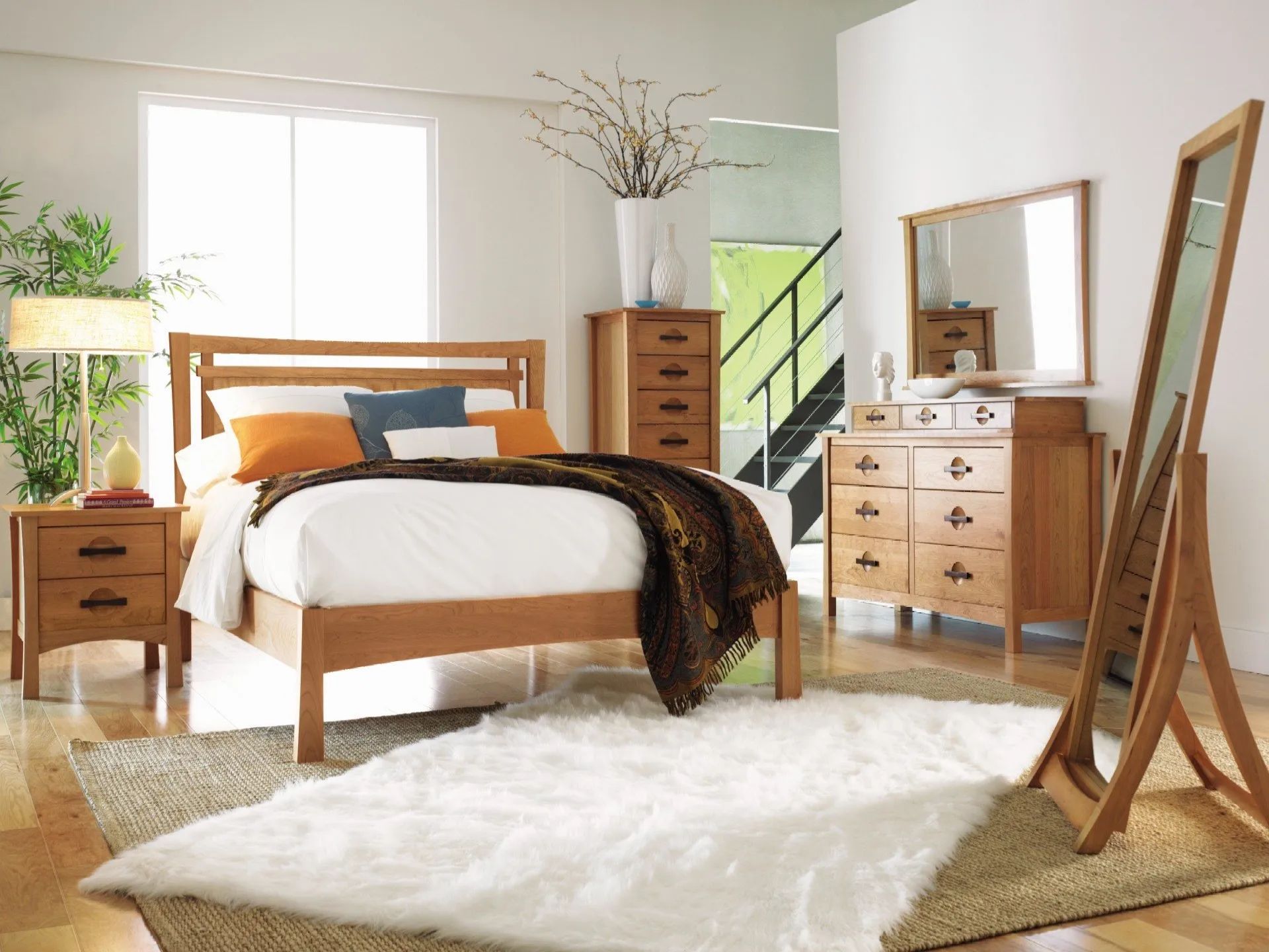 Monterey Bedroom collection - Viking Trader Furniture Berkeley California