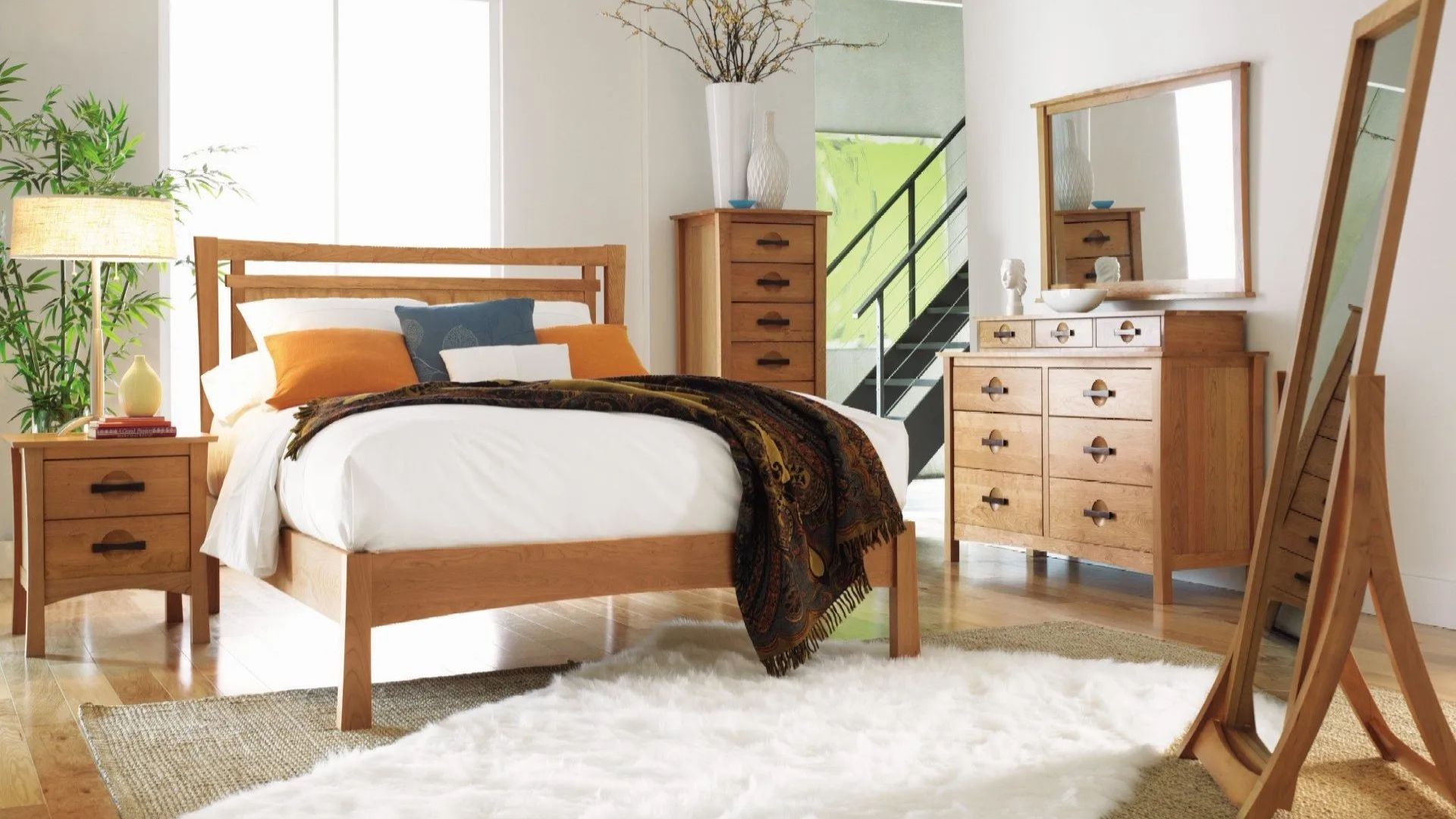 Monterey Bedroom collection - Viking Trader Furniture Berkeley California