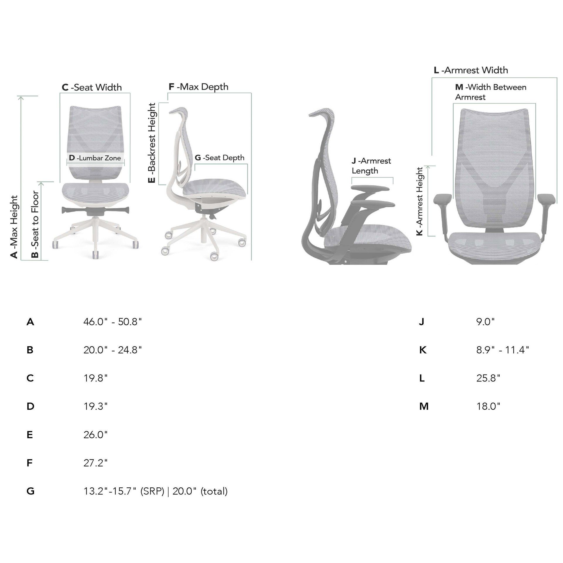 Onda Mid-Back Model #201 4
