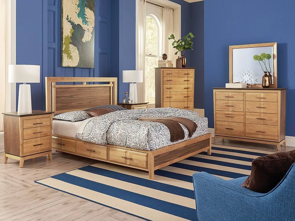 Addison Duet Bedroom collection - Viking Trader Furniture Berkeley California
