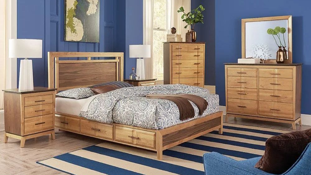 Addison Duet Bedroom collection - Viking Trader Furniture Berkeley California