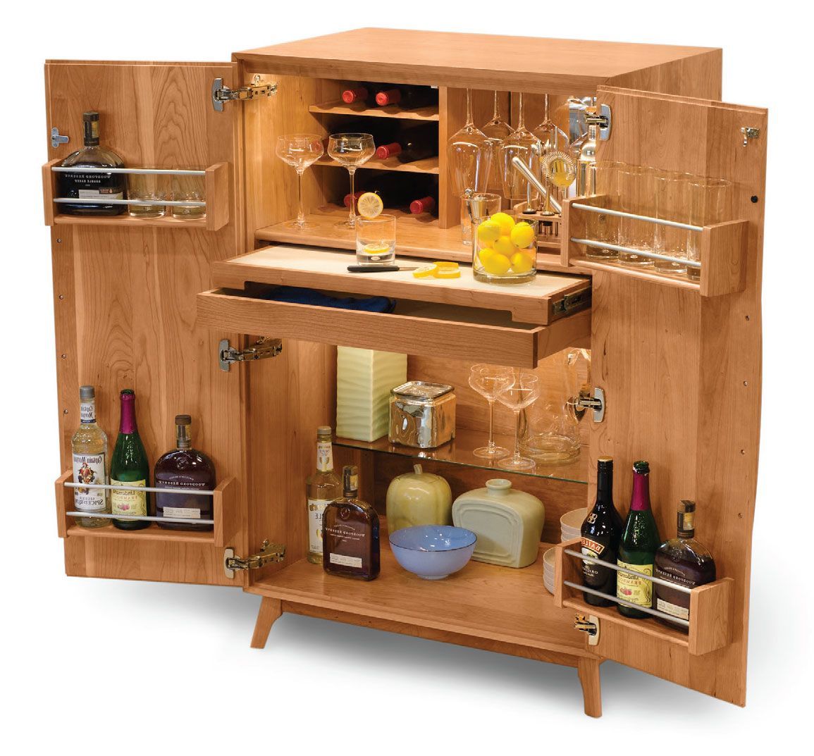 Catalina Bar Cabinet with Lock