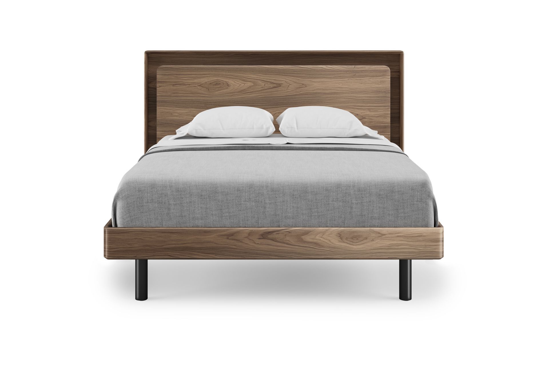 Up-LINQ 9117 Modern Queen Bed With Charging Stations | BDI Furniture