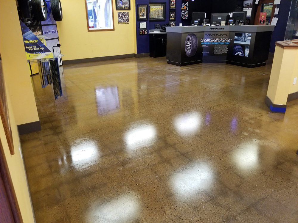 Stained Concrete Floors