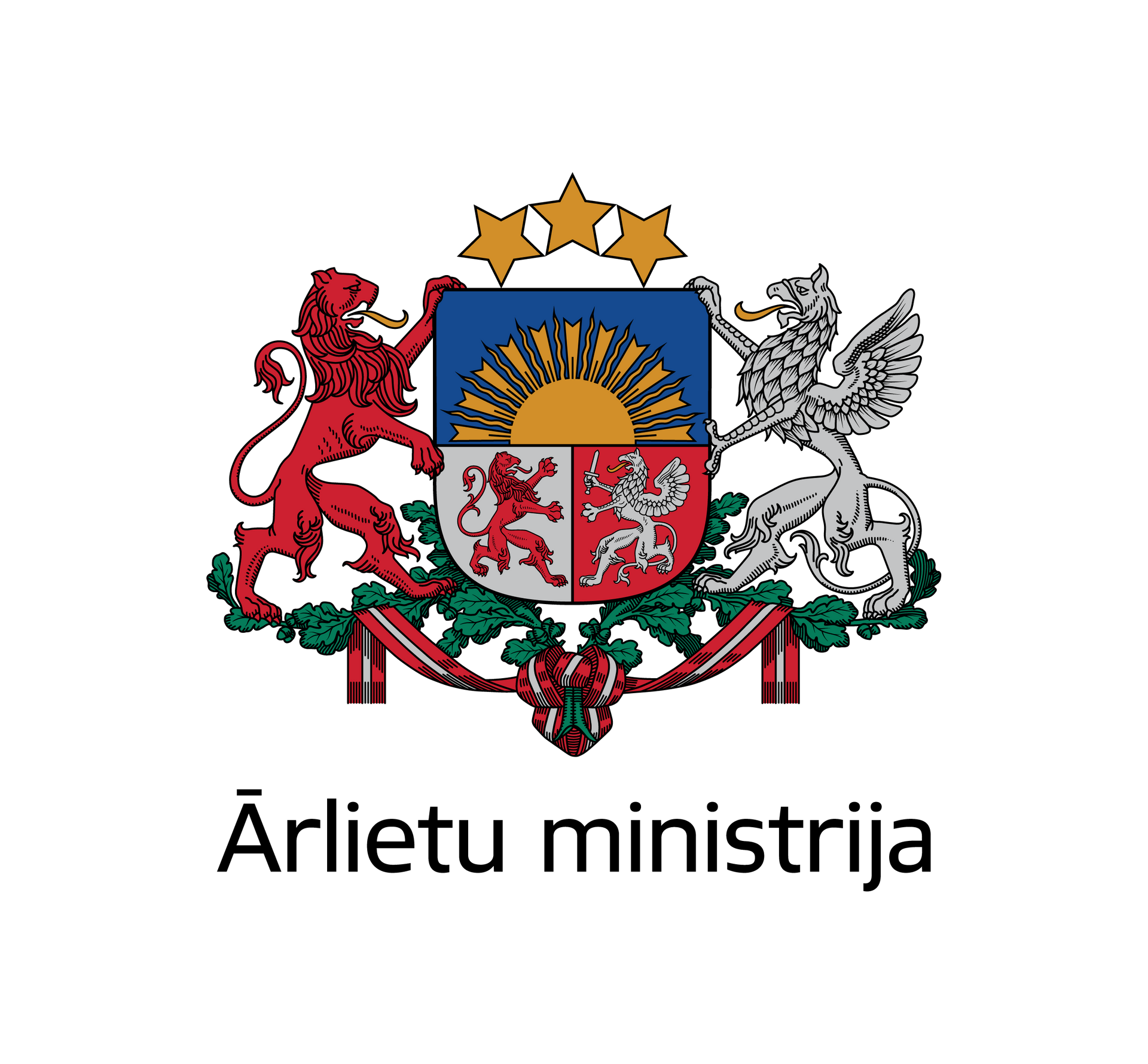 Ārlietu ministrija logo