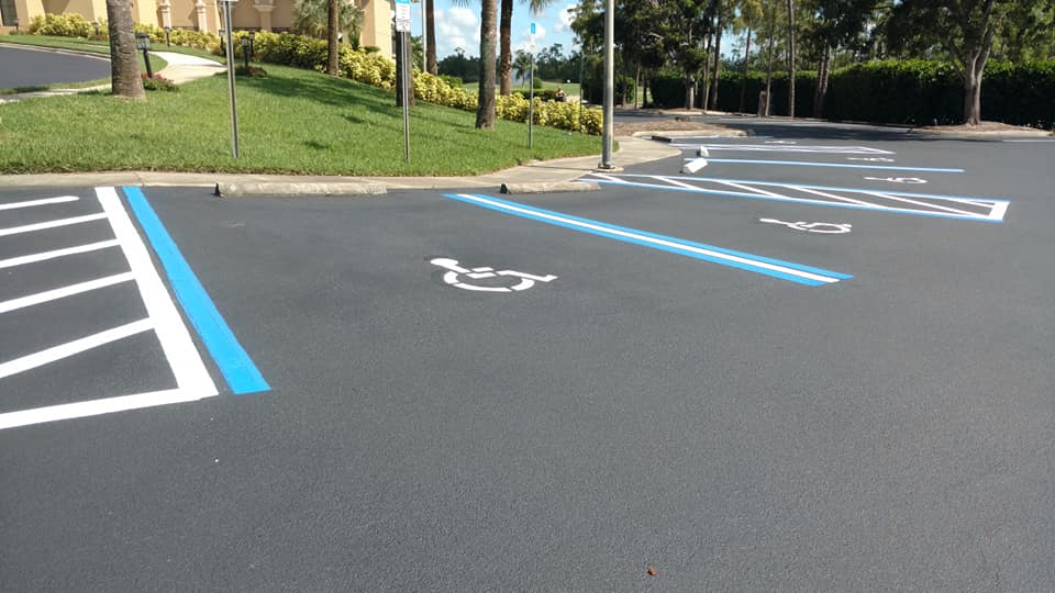 Handicapped Parking — Fort Myers, FL — Southwest Florida Sealcoating