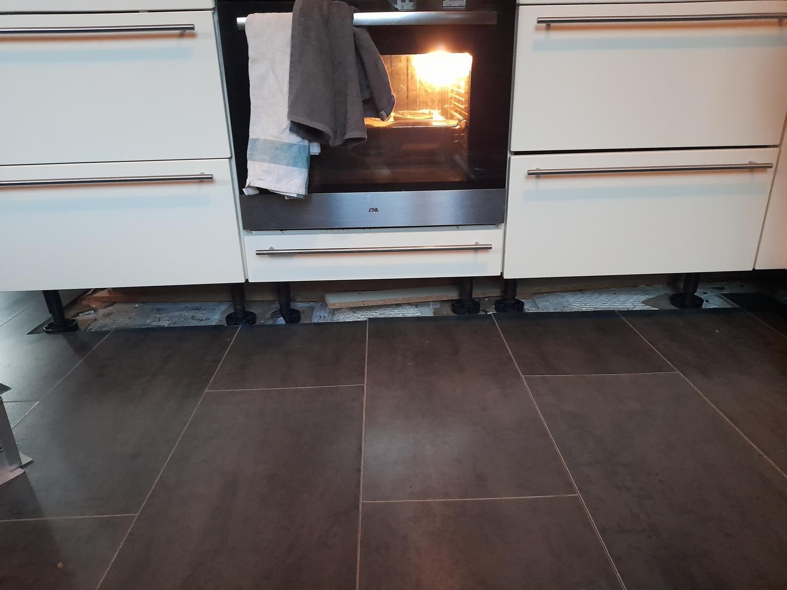 Afwerking keuken