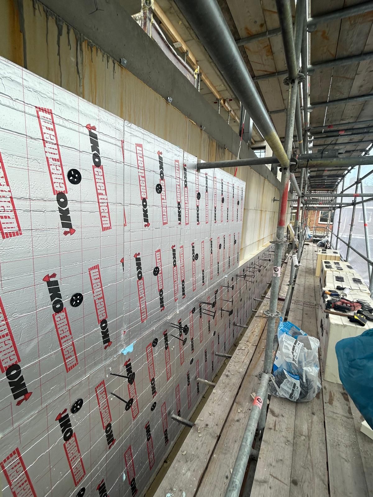 Isoleren van nieuwbouwappartementen (Lelystad)