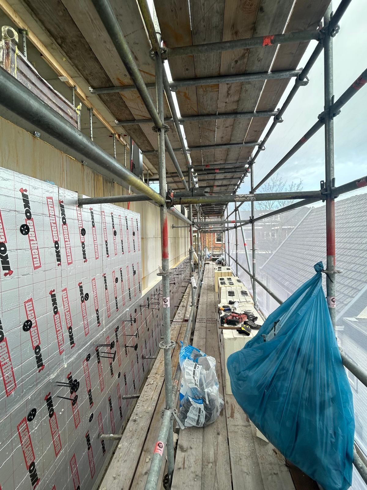 Isoleren van nieuwbouwappartementen (Lelystad)