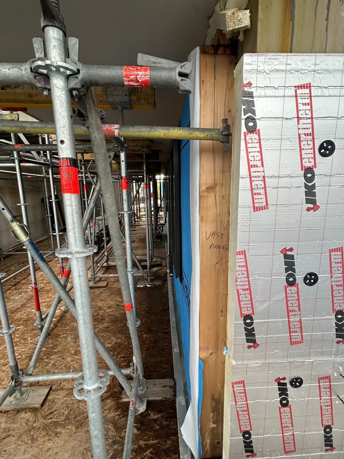 Isoleren van nieuwbouwappartementen (Lelystad)