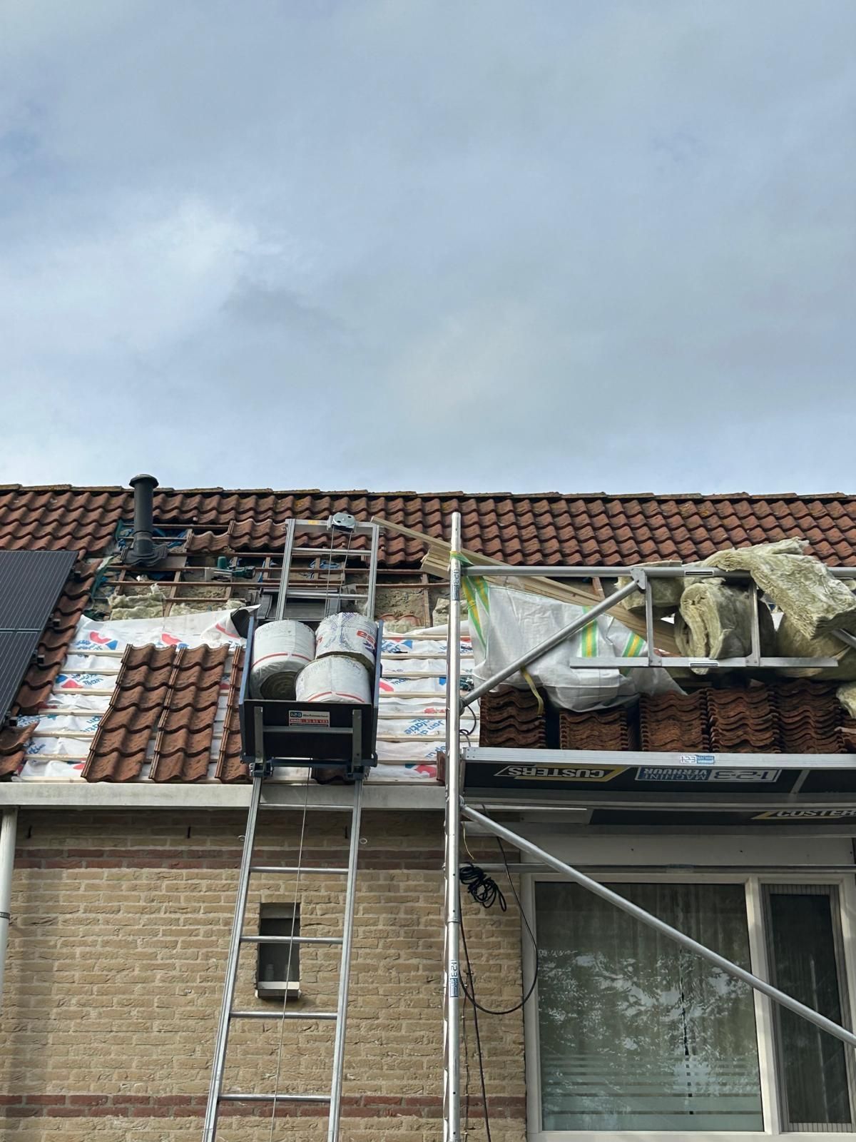 Renovatie van dak (Lelystad)