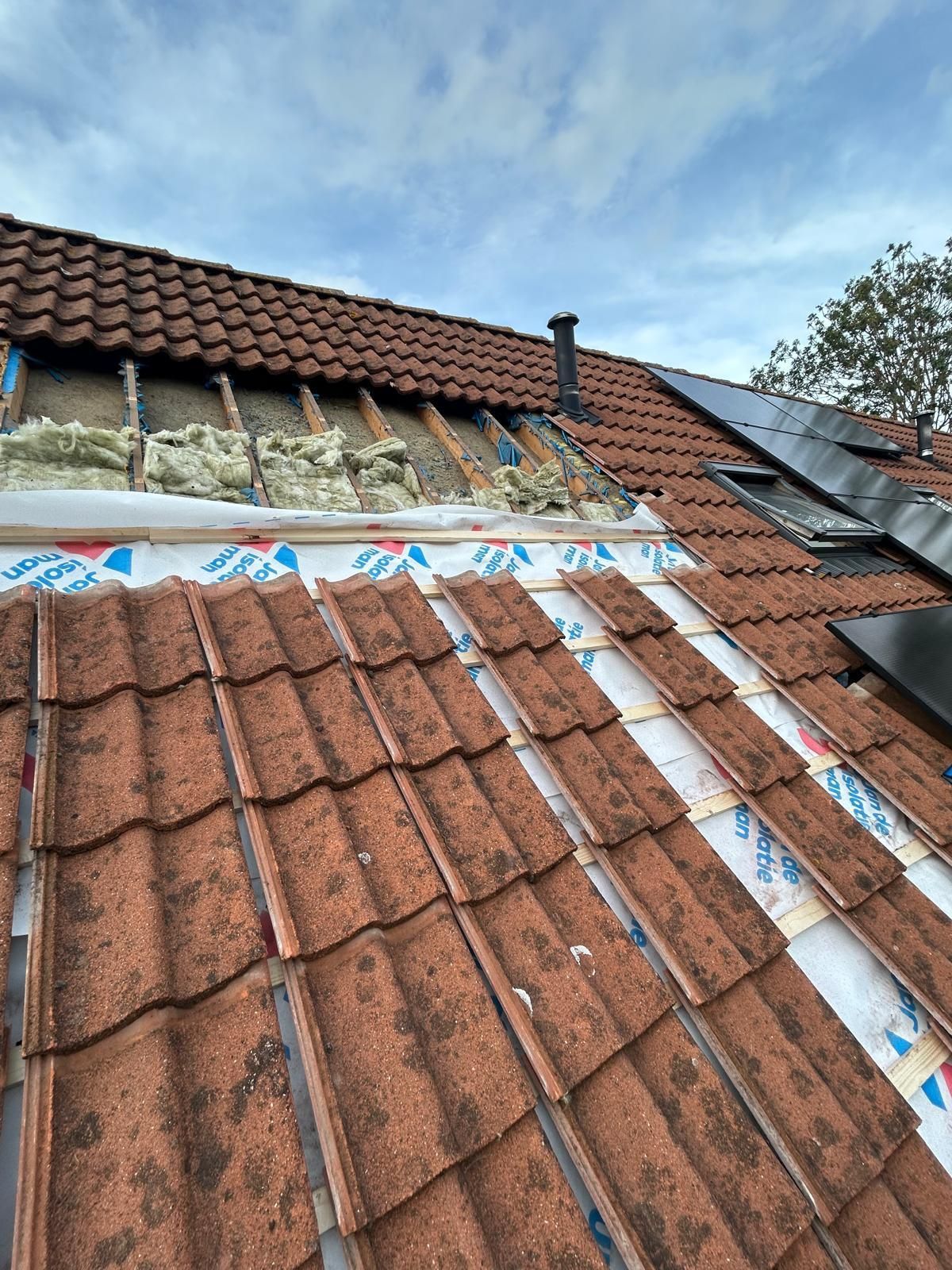 Renovatie van dak (Lelystad)