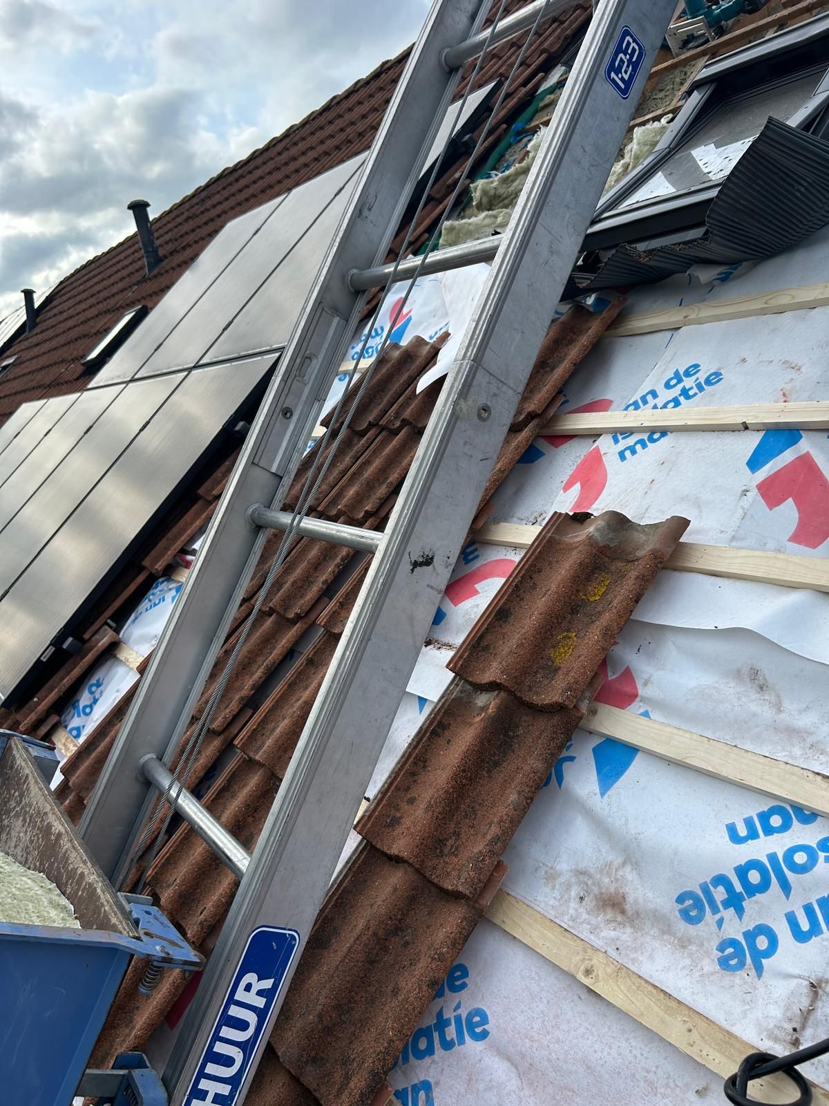 Renovatie van dak (Lelystad)