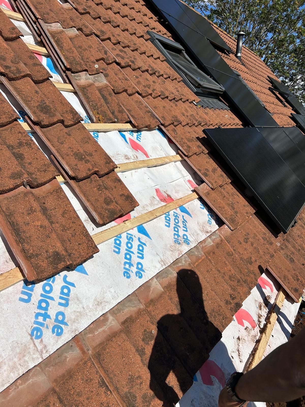 Renovatie van dak (Lelystad)