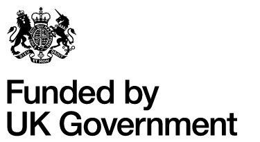 Funded by UK Government logo