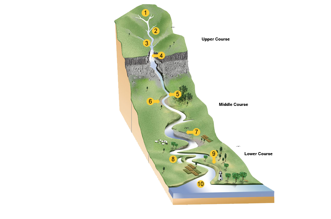 River course graphic