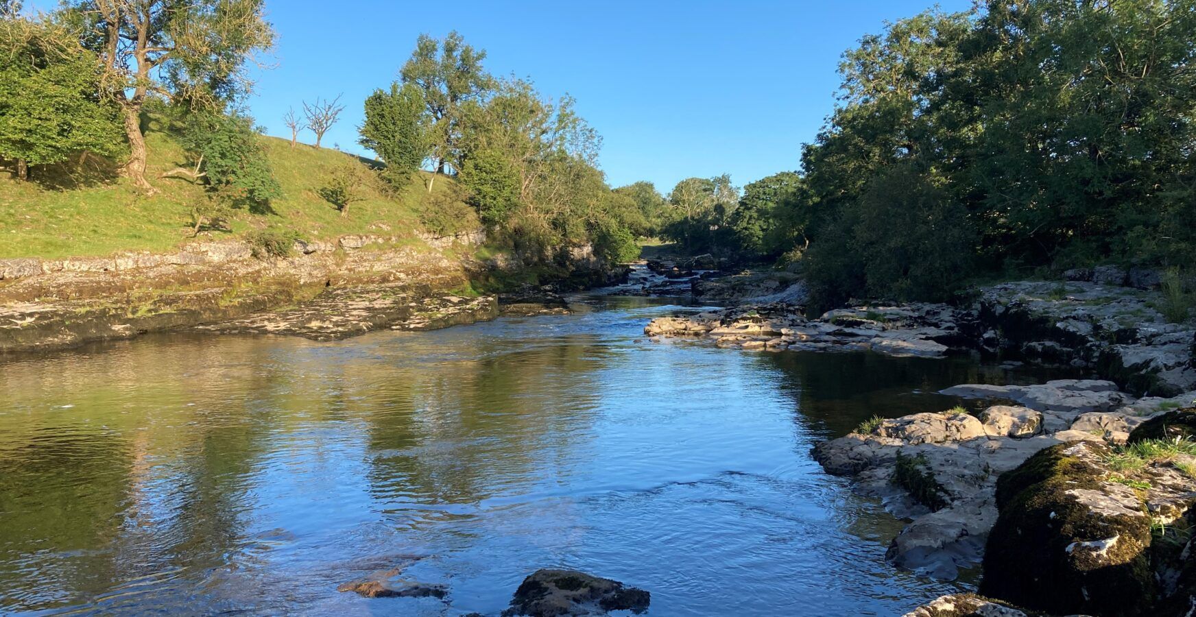 River Wharfe at Gaistrills Strid near Grassington