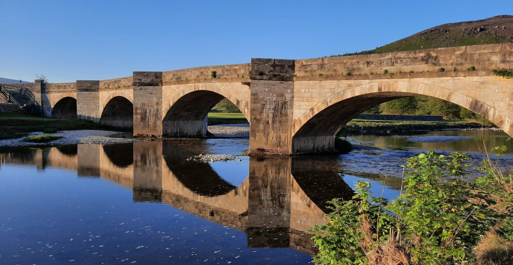 River Wharfe at Burnsall Bridge