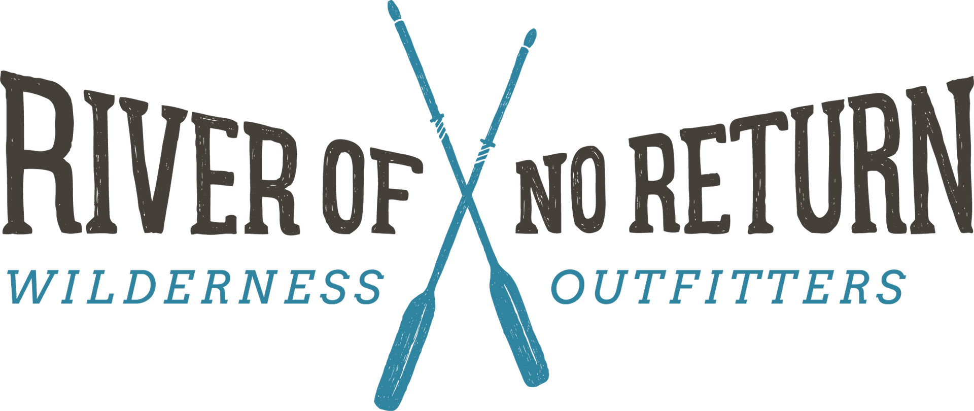 The logo for river of no return wilderness outfitters