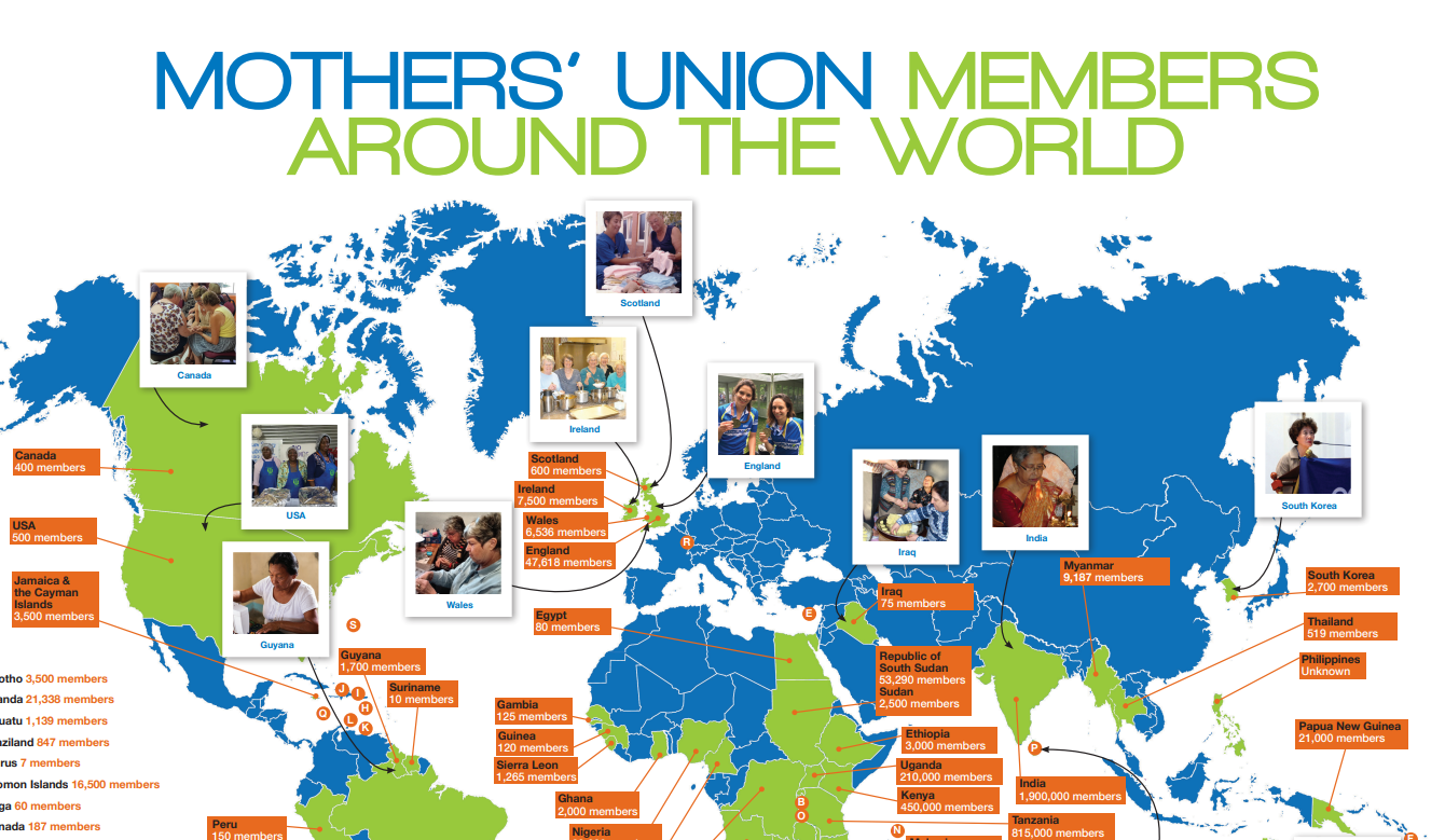 World Members Map 2024-2025 - PDF