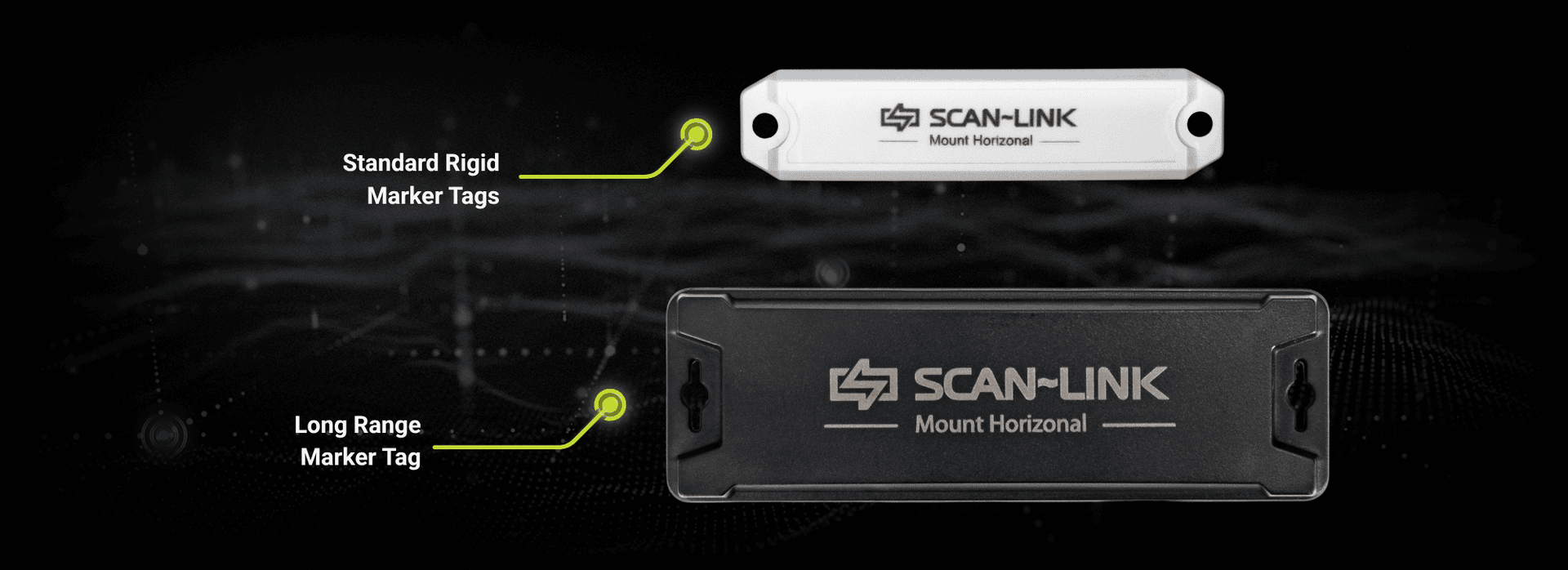SCAN~LINK Marker Tags diagram, explaining each tag